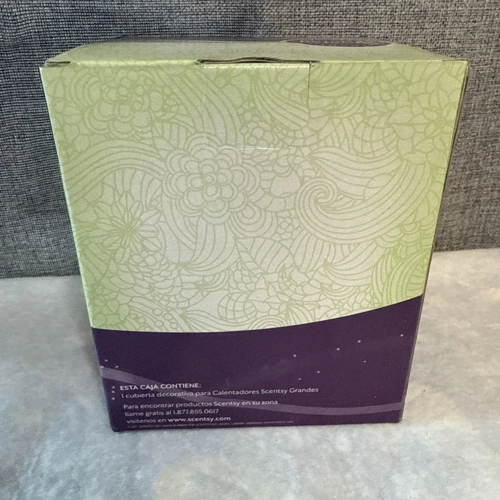 Scentsy LILI Full Size Warmer Wrap WRAP ONLY Flowers Circles Daisy New WRAP-LILI